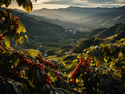 エチオピア農場風景