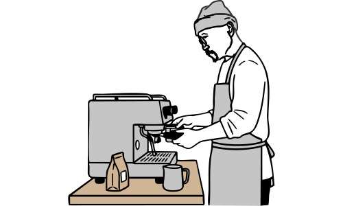 エスプレッソの淹れ方